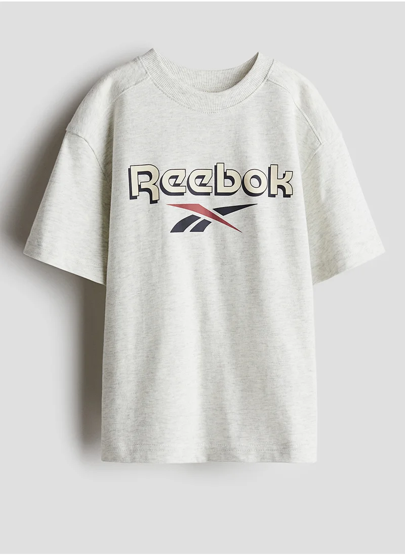 H&M H&M x Reebok Print-Motif T-Shirt