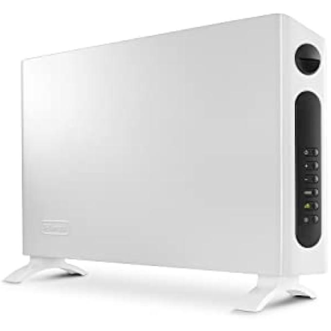 HSX4324E.WH, 2,4KW THERMO CONVECTOR HEATER WITH DIGITAL THERMOSTAT, LED DISPLAY, 3 POWER LEVELS,24H TIMER WHITE - Image 1