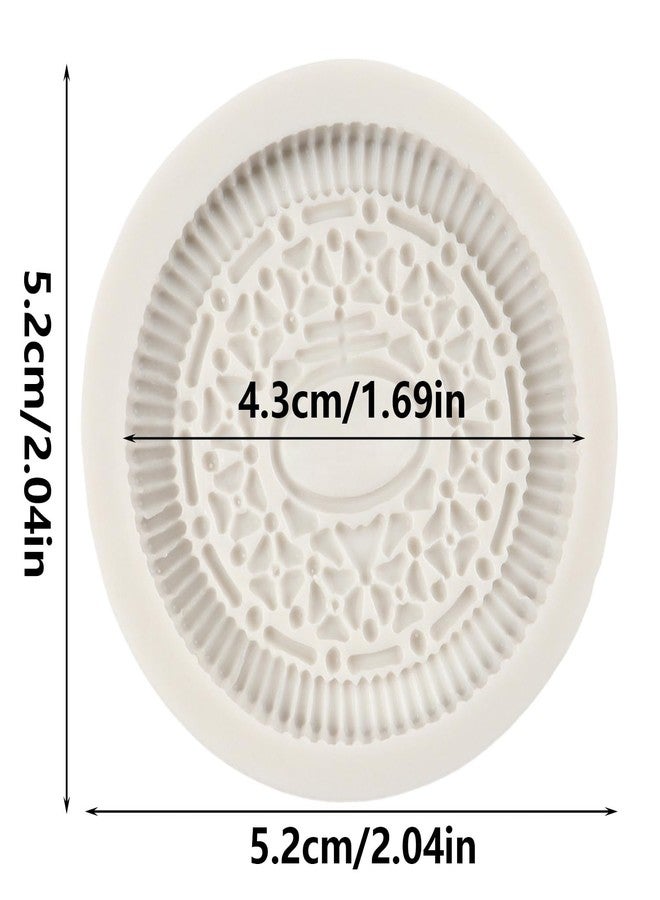 FCKEMLDS Cookie Chocolate Silicone Molds Cookie Fondant Candy Mold Biscuit Cake Molds for Cake Decoration Cupcake Topper Sugar Craft Polymer Clay Gum Paste - Image 2