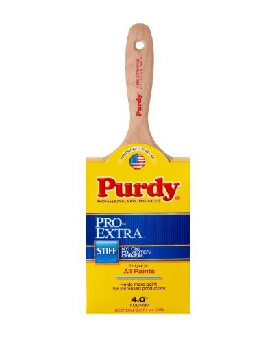 Purdy 144400740 Pro-Extra Series Swan Wall Paint Brush, 4 inch - Image 1