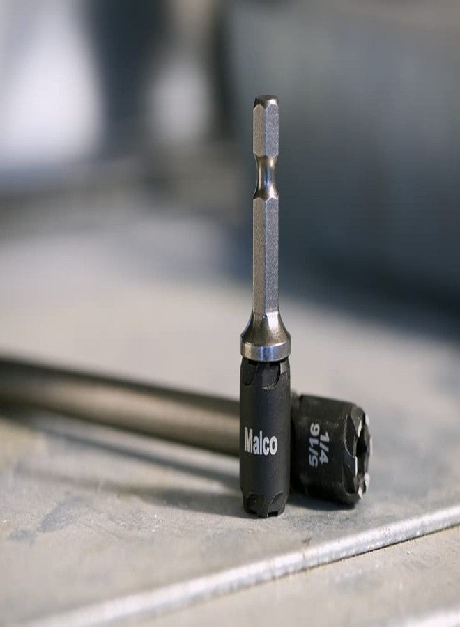Malco SAWTCOMBO 2 in. and 6 in. Reversible SawTooth Hex Driver 1/4 in. and 5/16 in., 2 piece set - Image 3