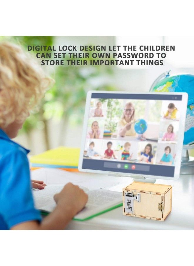 Poraxy - 4 Set Stem Kits Wooden Building Kits Stem Projects For Kids Ages 812 Music Boxrobot 3D Puzzle Science Experiment Educational Model Toy Gifts For Boys And Girls 8 9 10 11 12 Year Old - Image 1