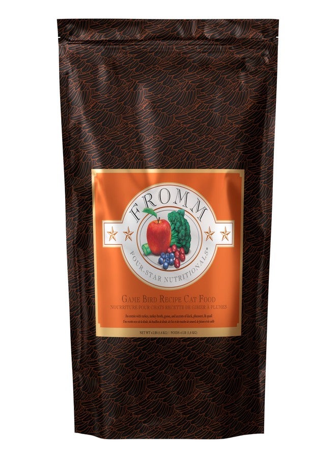 Fromm Four-Star Nutritionals Grain-Free Game Bird Dry Cat Food (4 lb) - Image 1