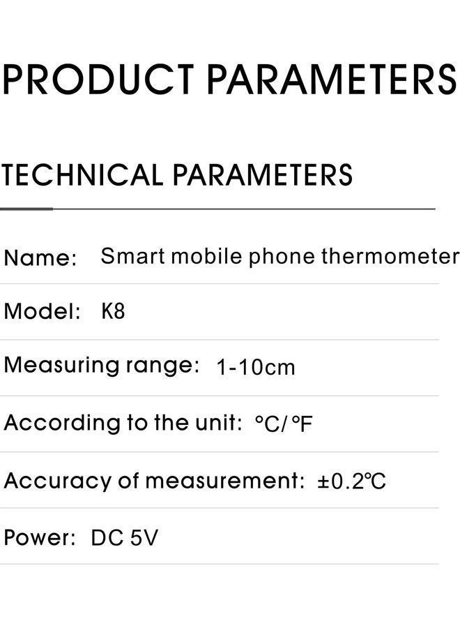 نيبمينينت ميزان حرارة رقمي يعمل بالأشعة تحت الحمراء - Image 5