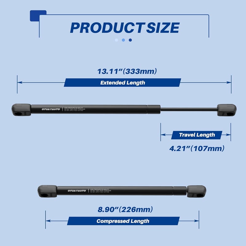 OTUAYAUTO Front Hood Struts for Ford Explorer - Image 4