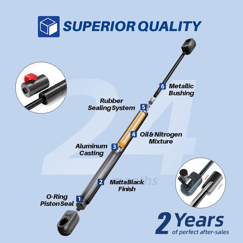 OTUAYAUTO Front Hood Struts for Ford Explorer - Image 5