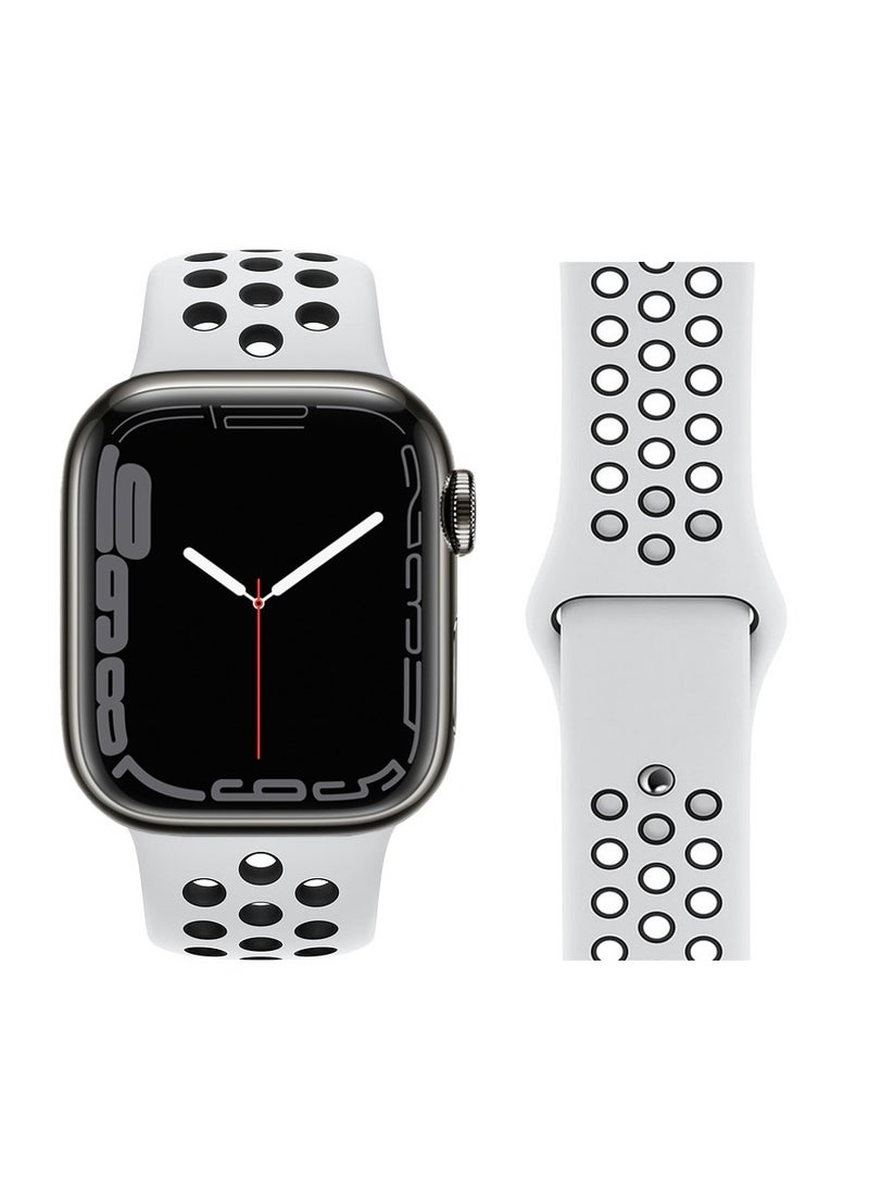 بيرفيي 3 قطع لتبديل سوار الساعة لساعة Apple Watch بأحجام 41/40/38 ملم من السلسلة 8/7/6/5/4/SE.  - Image 3