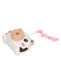نيبمينينت Kids Pretend Camera Toy Educational Sound Light Simulation Projection with Viewfinder Image for Boys Girls Cow  - Image 5
