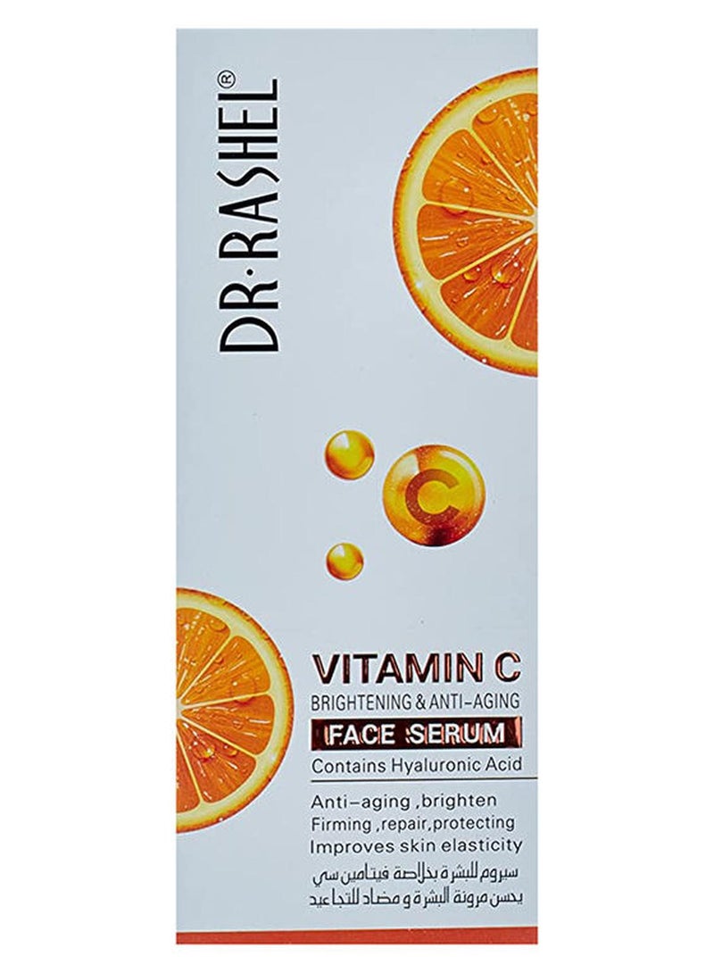 DR. RASHEL Vitamin C Face Serum - Hyaluronic Acid Brightening Multicolour 50ml - Image 1