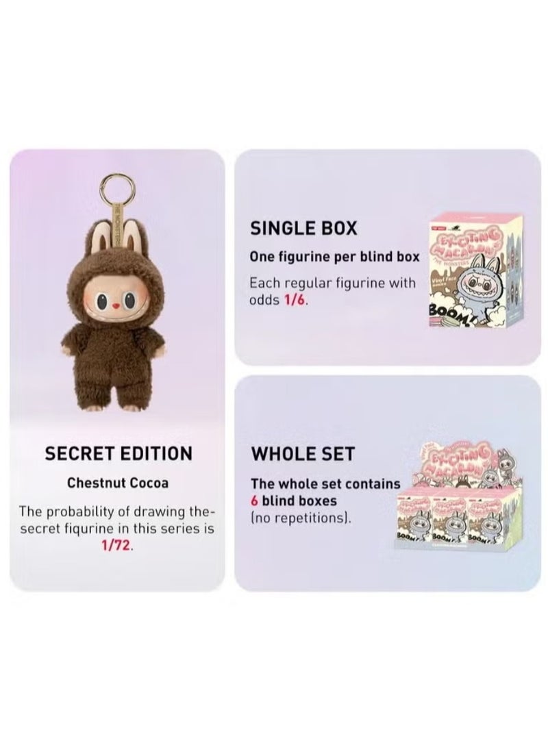 100% Authentic Labubu The Monsters Tasty Macarons Vinyl Plush Pendant Single Blind Box origi - Image 5