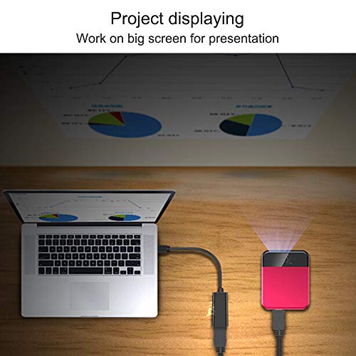 QCEs Mini DisplayPort to HDMI Adapter, Thunderblot to HDMI Cable Adapter Compatible with Apple MacBook Air Pro, iMac,Microsoft Surface Pro Dock to TV/Monitor/Projector Black - Image 3