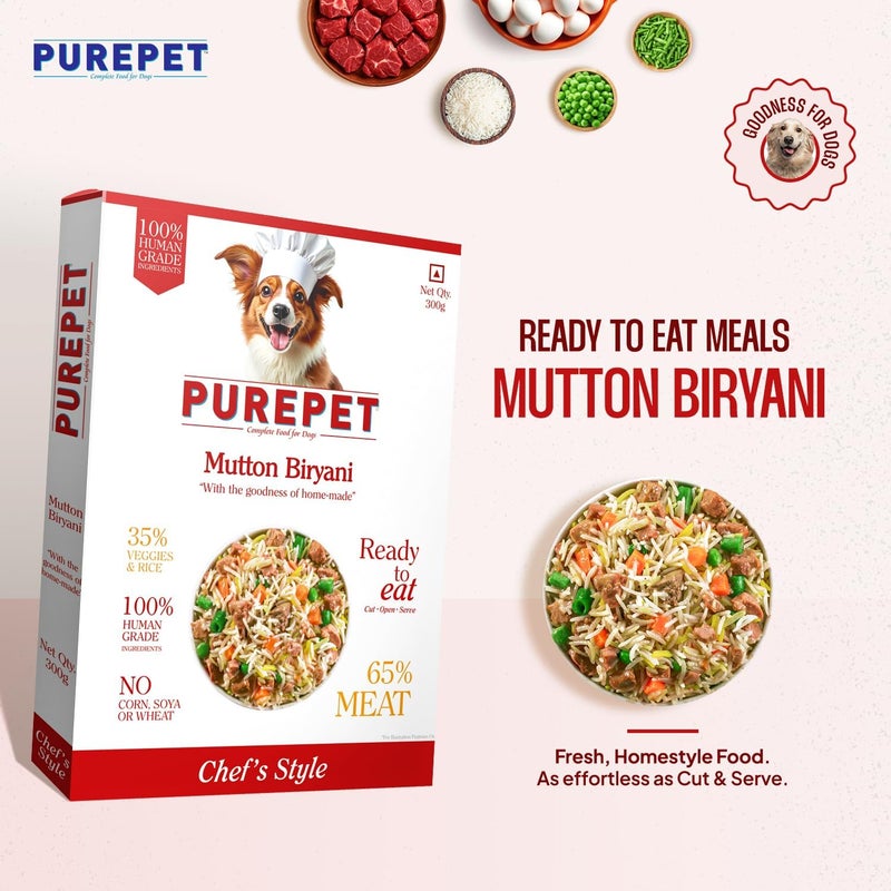 PurePet Mutton Biryani for Dogs - 300g - Image 4