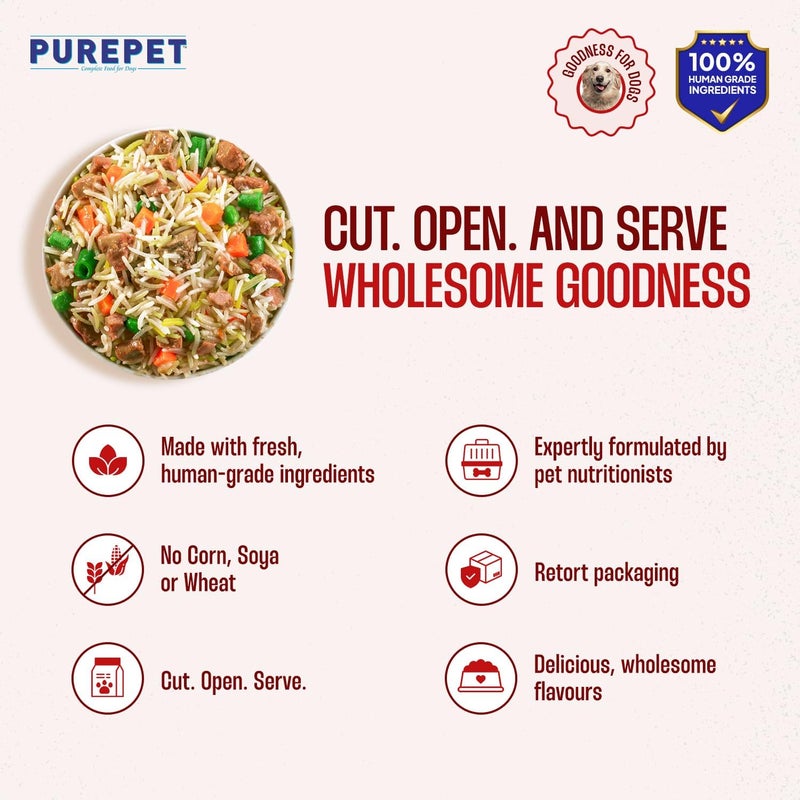 PurePet Mutton Biryani for Dogs - 300g - Image 5