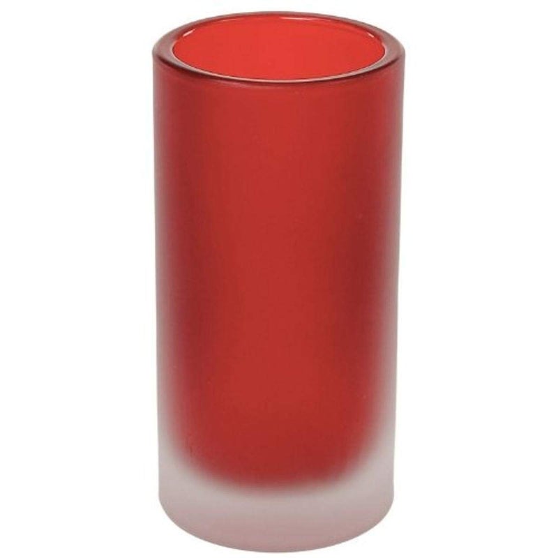 Gedy Tiglio Free Standing Glass Tumbler, Red