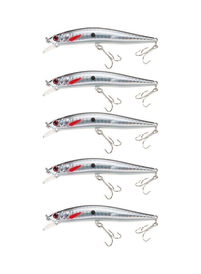 5-Piece Fishing Lure Set 9.7cm