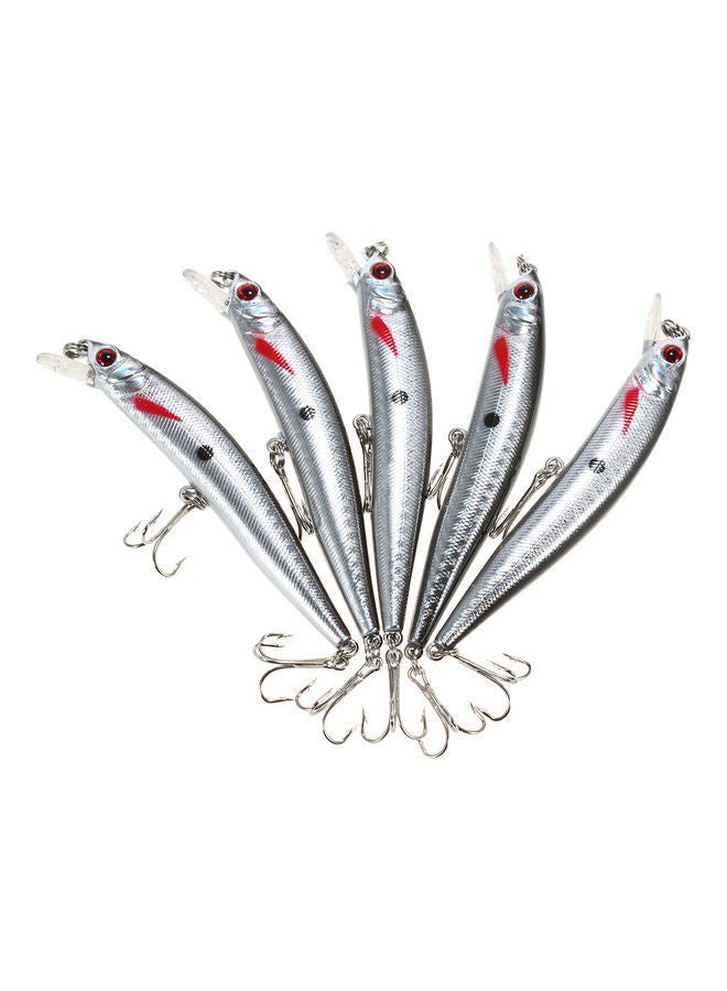 5-Piece Fishing Lure Set 9.7cm