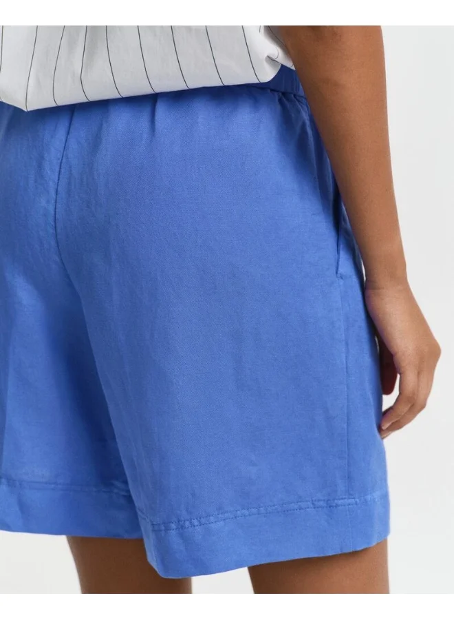 GANT Gant Relaxed Linen Blend Pull On Shorts