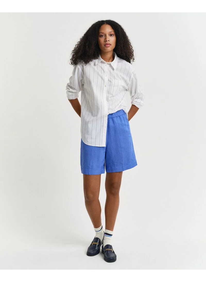 غانت Gant Relaxed Linen Blend Pull On Shorts