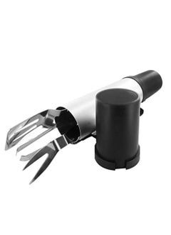 Vitacelli 3-Piece BBQ Grill Tool Set Silver/Black  - Image 4
