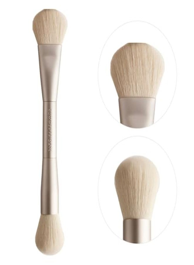Summer Fridays Dewy Berry Cheek Essentials Set - Blush Butter Balm Berry Spritz (0.14 Oz), The Blush Brush (1 Count), Hydrating Cream Color + Seamless Blending for a Natural Finish - Image 2