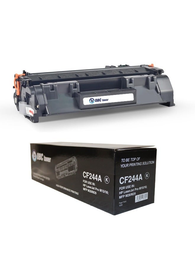 OBC HP CF244A Black Compatible OBC Toner Cartridge Accurate and clear printing up to 1,000 pages - Image 3