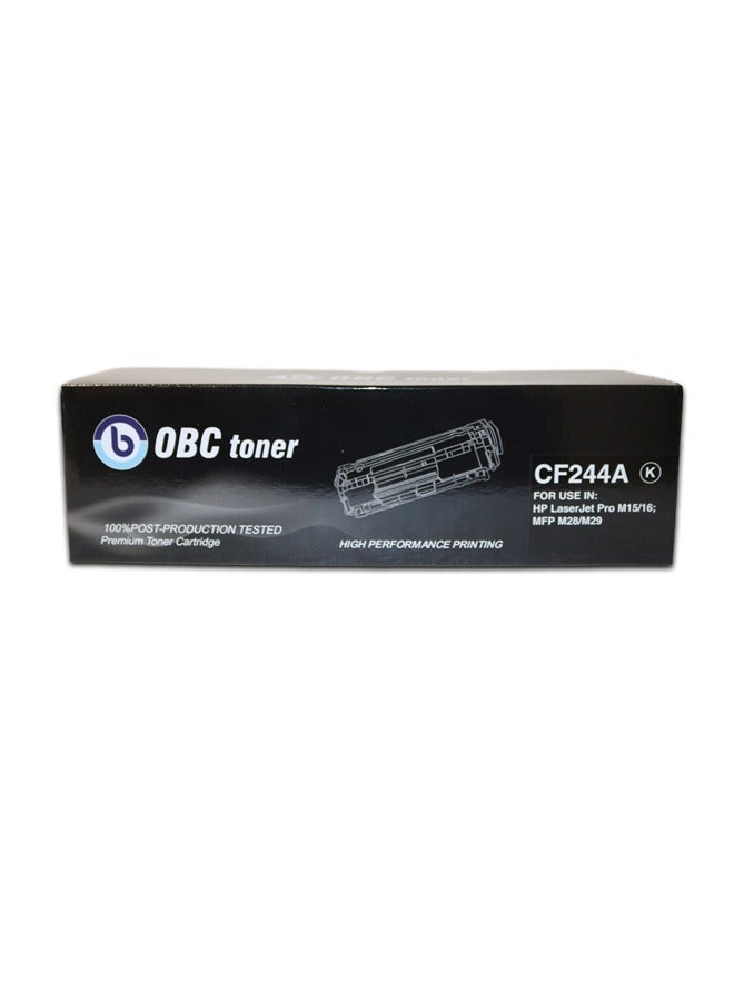 OBC HP CF244A Black Compatible OBC Toner Cartridge Accurate and clear printing up to 1,000 pages - Image 5