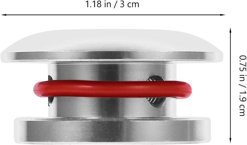 Alasum Shift Knob Adapter and Boot Retainer, Silver Gear Shifter Limiter with Shifting Head Buckle, Compatible with Manual Transmission Cars, Automotive Interior Accessories - Image 2