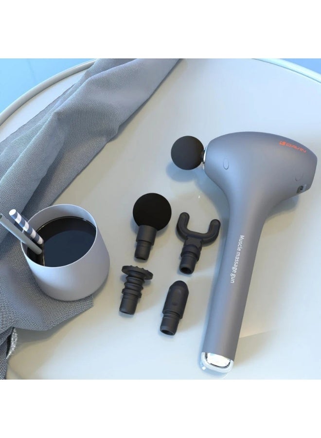 Davin Deep Tissue Muscle Massage Gun | 6 Speeds & 4 Specialized Heads for Ultimate Relief - Image 2