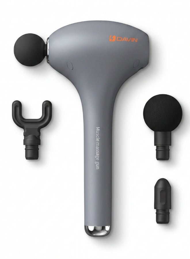 Davin Deep Tissue Muscle Massage Gun | 6 Speeds & 4 Specialized Heads for Ultimate Relief - Image 1