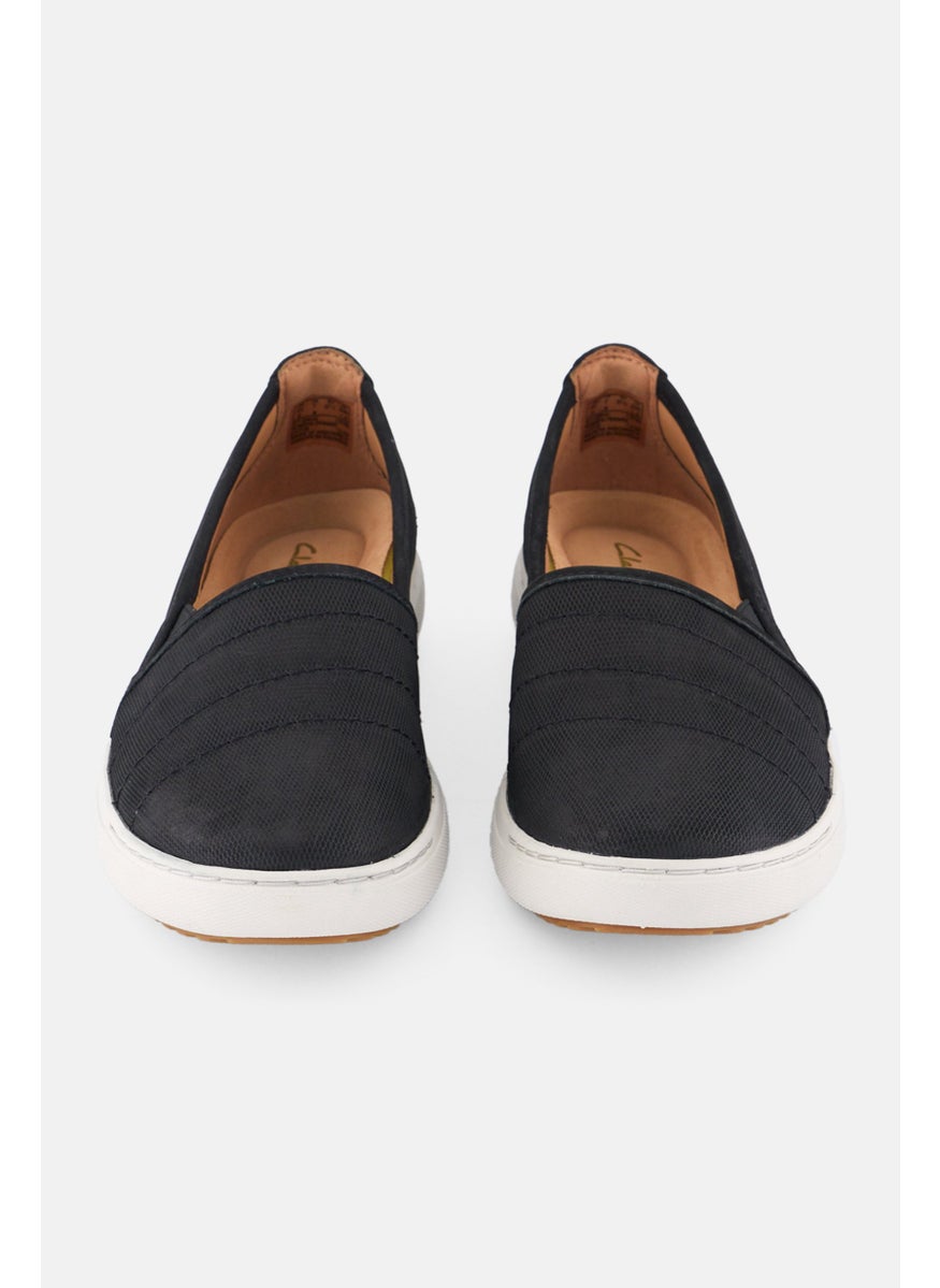 clarks Women Standard Nalle Violet Slip On Casual Shoes, Black  - Image 4