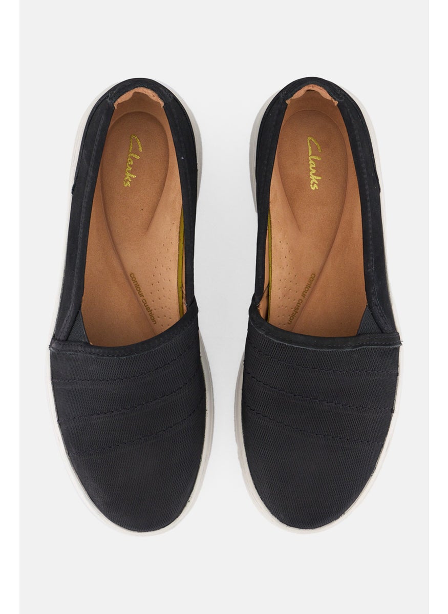 clarks Women Standard Nalle Violet Slip On Casual Shoes, Black  - Image 3