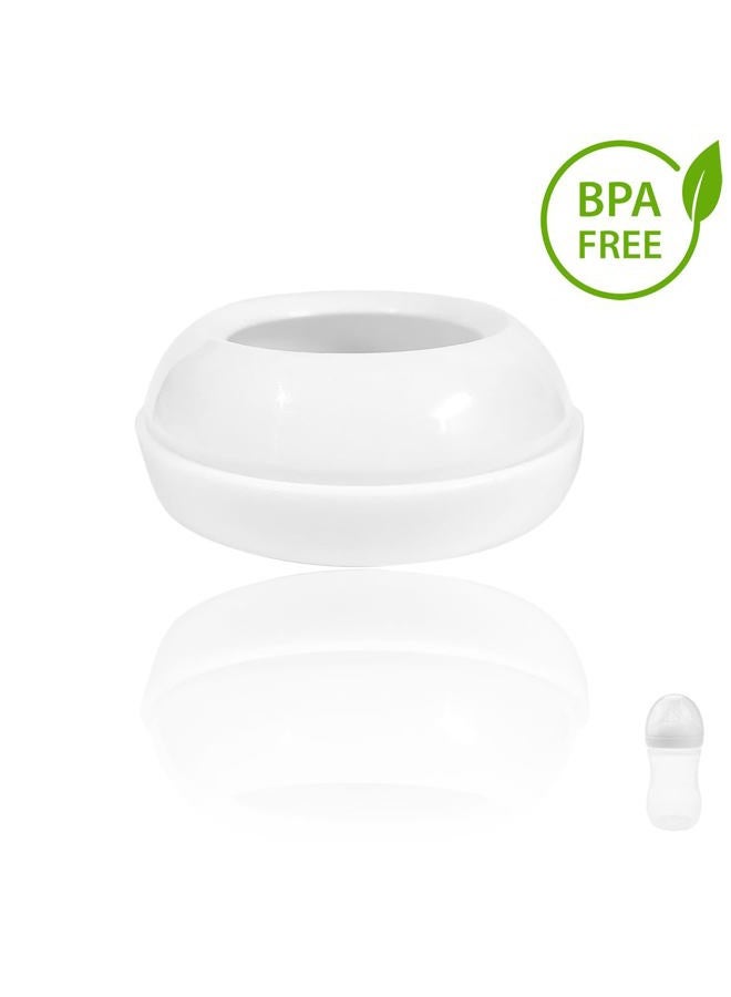 ROMIRUS Bottle Screw Rings Replacement for Avent Natural Baby Feeding Bottle, 3 Count - Image 3