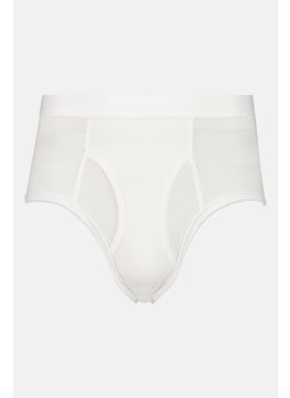 Club Room Men 8 Pieces Solid Full Cut Brief, White  - Image 2