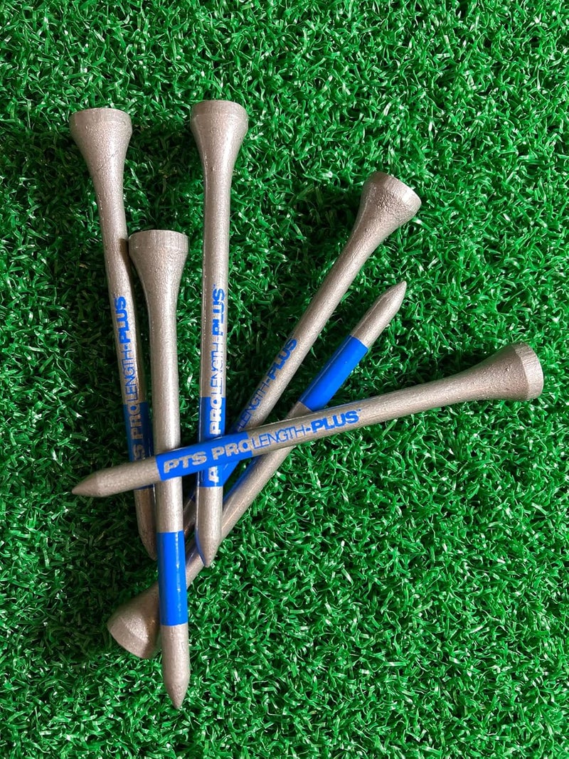 PrideSports PTS Titanium Strength Wooden Golf Tees | 65 Count, 2-3/4 Inch | 8% Thicker Shaft for More Durability - Image 4