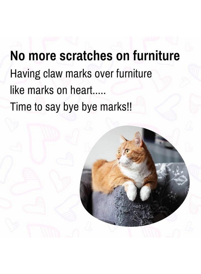 PET Cat Sofa With Natural Sisal Cat Scratch Mat, 3 In 1 Sofa Shapedscratch Pad For Cat Grinding Claws Recycle Durable Cat Scratching Pad - Image 3