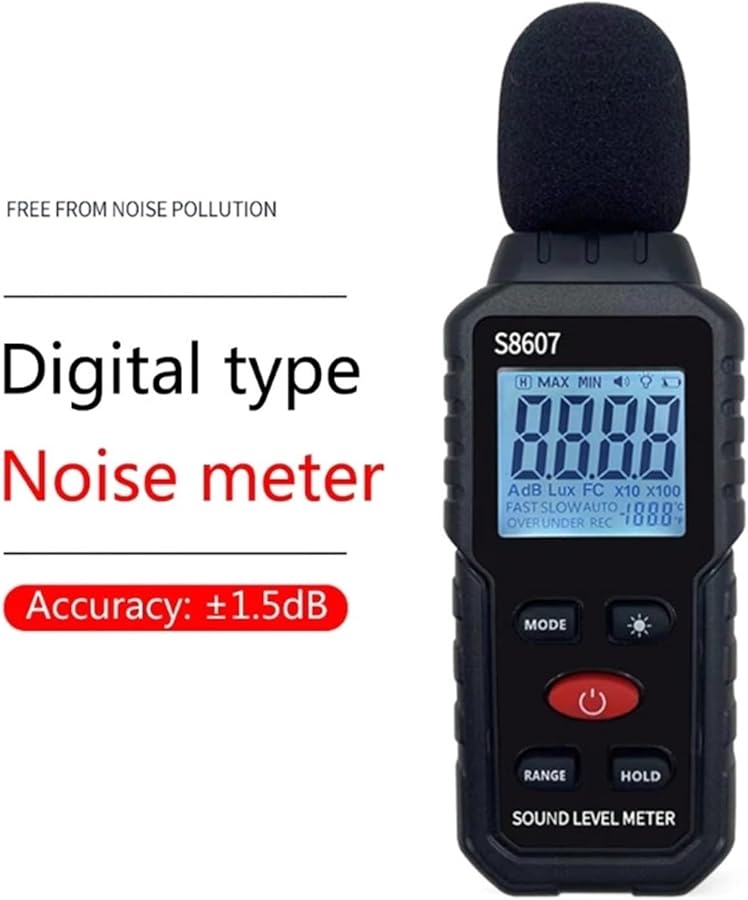 USB Sound Level Meter Noise Tester 30 130dB Digital Display Decibel Reader Data Logger - Image 2