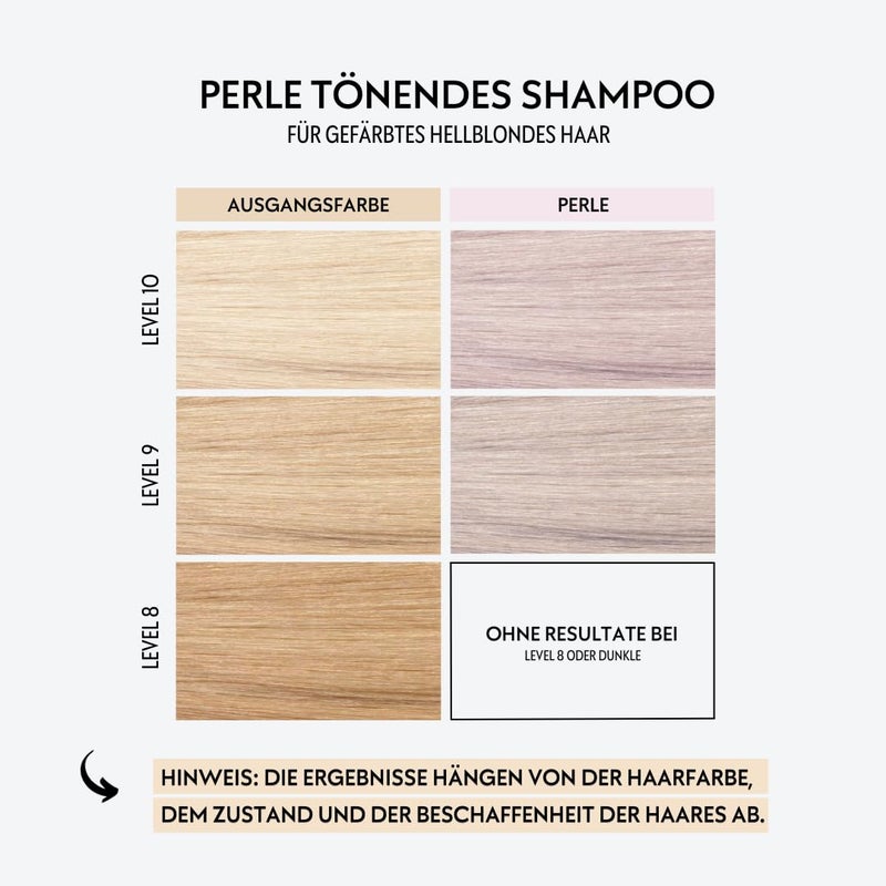 FOUR REASONS Pearl Blonde Hair Toner & Color Depositing Shampoo - Sulfate Free, Vegan, Color Treated Hair, 8.45 Fl Oz (Pearl) - Image 3