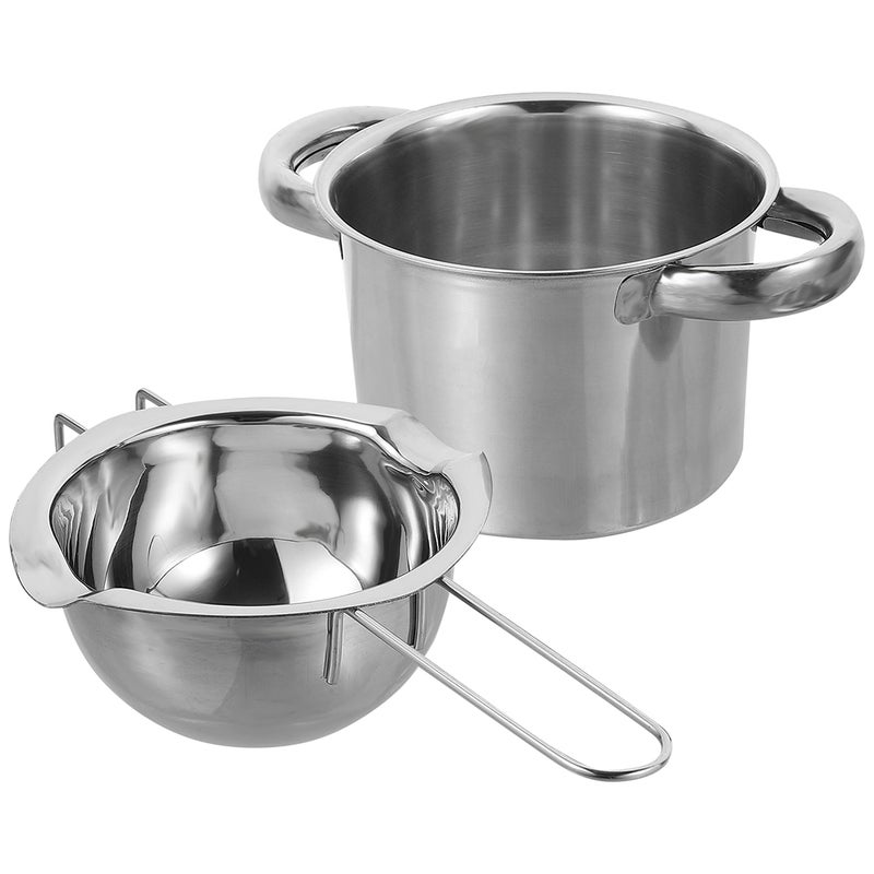 1 Set Chocolate Melting Pot Stainless Steel Double Boiler Pot Butter Heating Pot - Image 4
