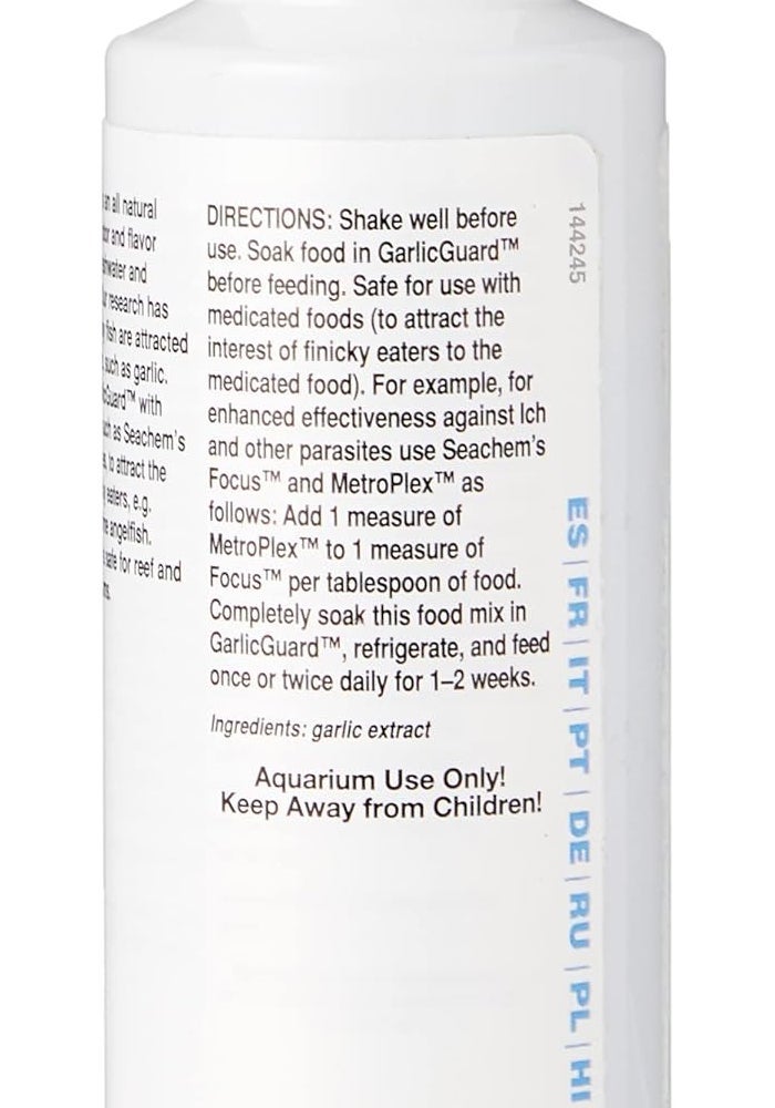 Seachem GarlicGuard - 100 mL (3.4 fl. oz) Garlic Additive for Freshwater and Marine Fish - Image 3