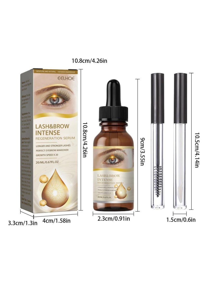 EELHOE Lengthening, Curling, Gentle, Non-Streaking - Beautiful Mascara for Moisturized Eyebrows - Black and Thick with Divided Pumps - Image 4