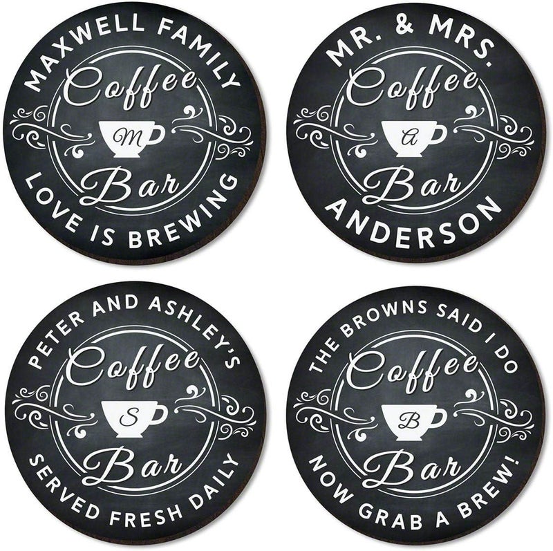 HomeWetBar Personalized Coffee Bar Sign  Home Decor for Her Wall Art for Coffee Lovers - Image 4