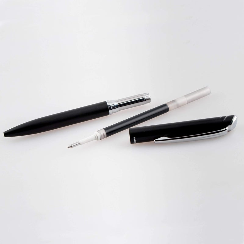Pentel EnerGel Style Gel Pen, (0.7mm) Medium Line, Black Barrel - BL2007AABX - Image 4