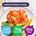 HMR Pasta Classics Entree Bundle 1 ea Penne Pasta wMeatballs 1 ea Rotini Chicken Alfredo 2 ea Cheese  Basil Ravioli and 2 ea Creamy Mac  Cheese 78 oz 6 Ready to Eat Meals - Image 4