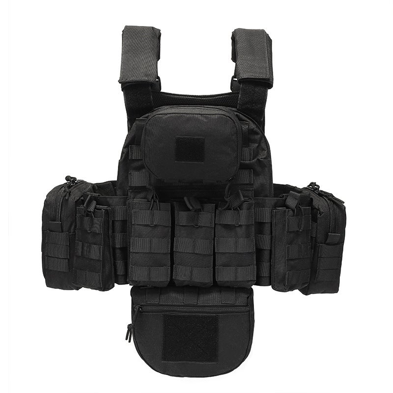 Camouflage Multi-Functional Tactical Vest Waterproof Oxford Outdoor Vest for Men and Women - Image 1