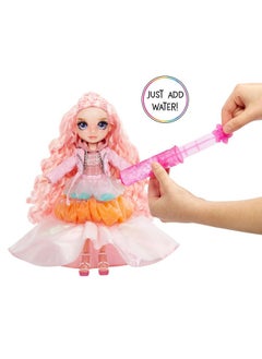 RAINBOW HIGH Winter Wonderland Bella - Pink 11” Fashion Doll With Magic Snow Hidden In Fashion That Puffs Up With Water, And Snowman Kit, Great Gift For Kids 4-12 Years Old  - Image 2