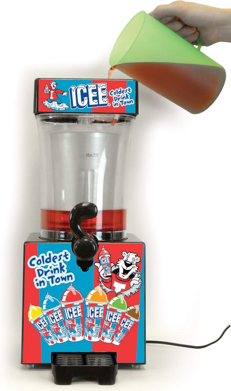 iscream Genuine ICEE Brand Counter-Top Sized ICEE Slushie Maker - Spins Your Pre-Chilled Ingredients with Your Ice into ICEE Slushies! - Image 2