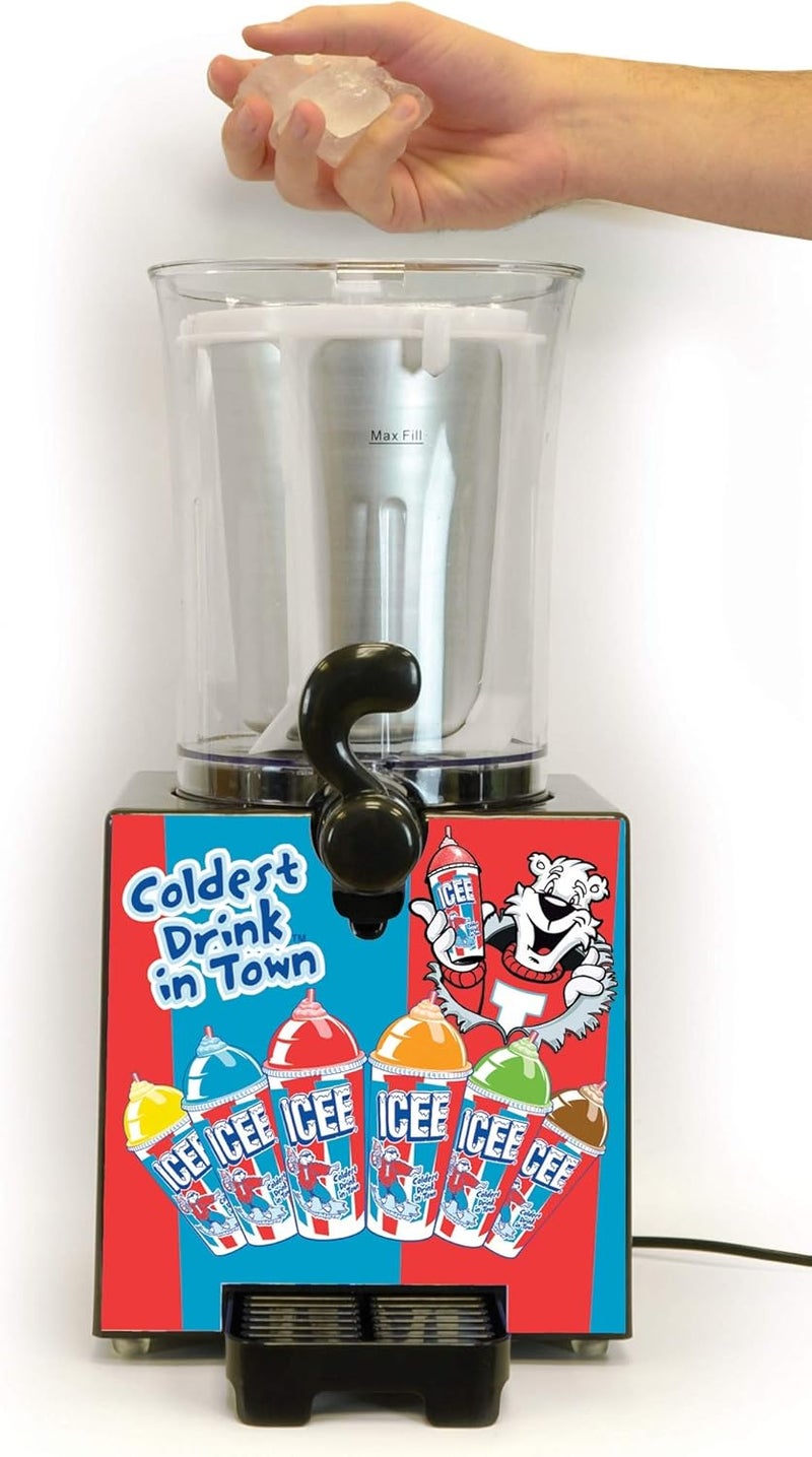 iscream Genuine ICEE Brand Counter-Top Sized ICEE Slushie Maker - Spins Your Pre-Chilled Ingredients with Your Ice into ICEE Slushies! - Image 1