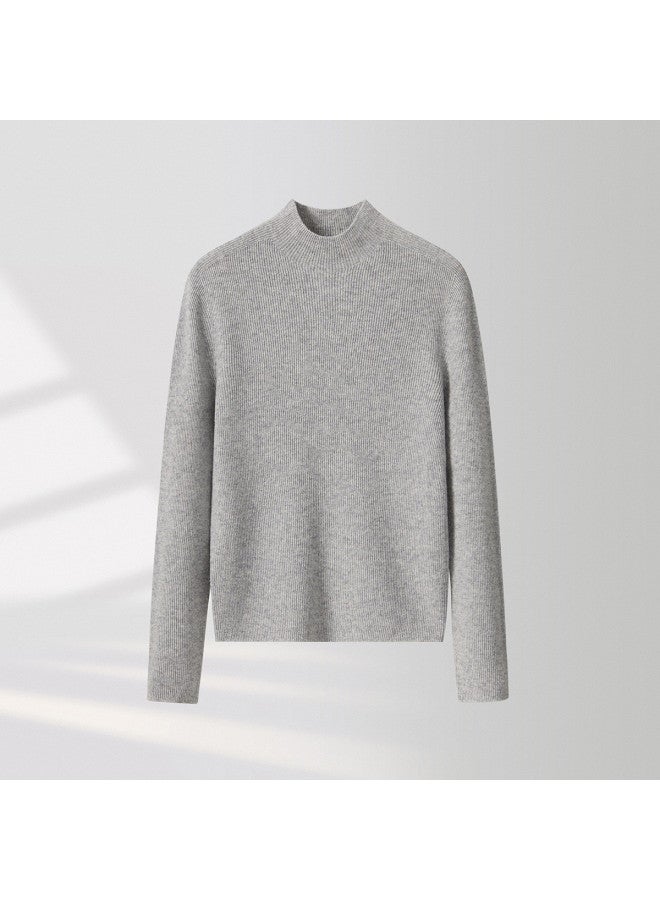Fapai Skin-friendly, Warm, Easy-care, Versatile, Fashionable Basic Wool Sweater - Image 4