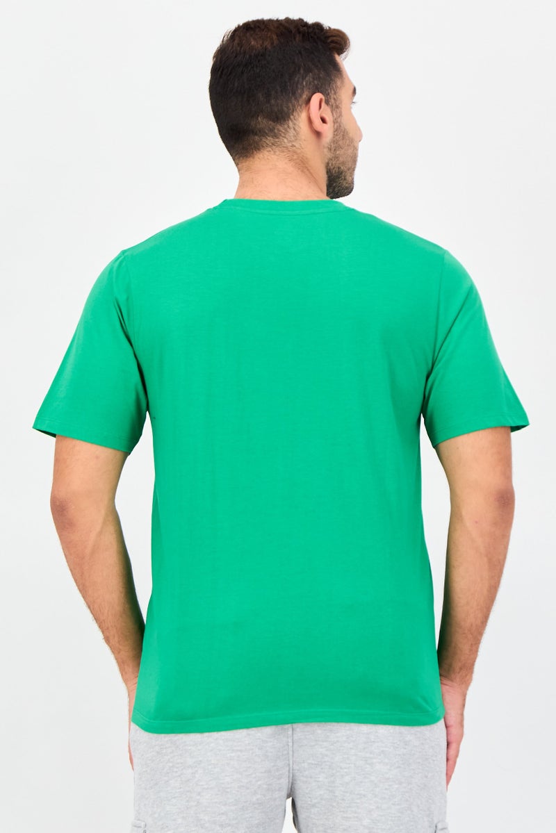Champion Men Sportswear Fit Short Sleeve Outdoor T-Shirt, Green - Image 4