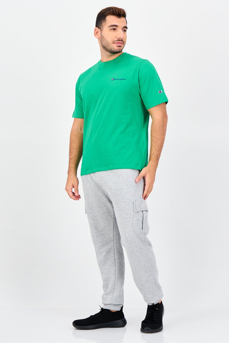 Champion Men Sportswear Fit Short Sleeve Outdoor T-Shirt, Green - Image 2